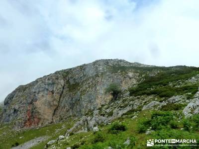 Descenso Sella;Lagos Covadonga-Picos Europa; senderismo en salamanca parque de monfrague